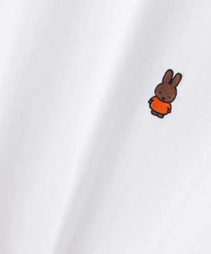 POP TRADING COMPANY/Pop & Miffy 刺繡T恤