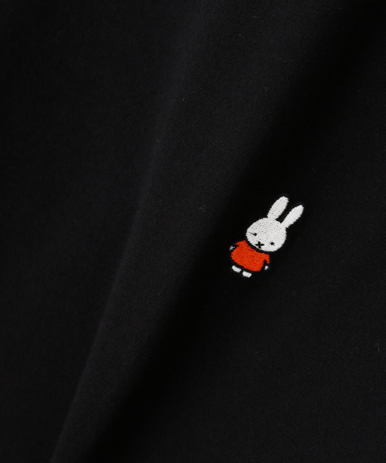 POP TRADING COMPANY/Pop & Miffy 刺繡T恤