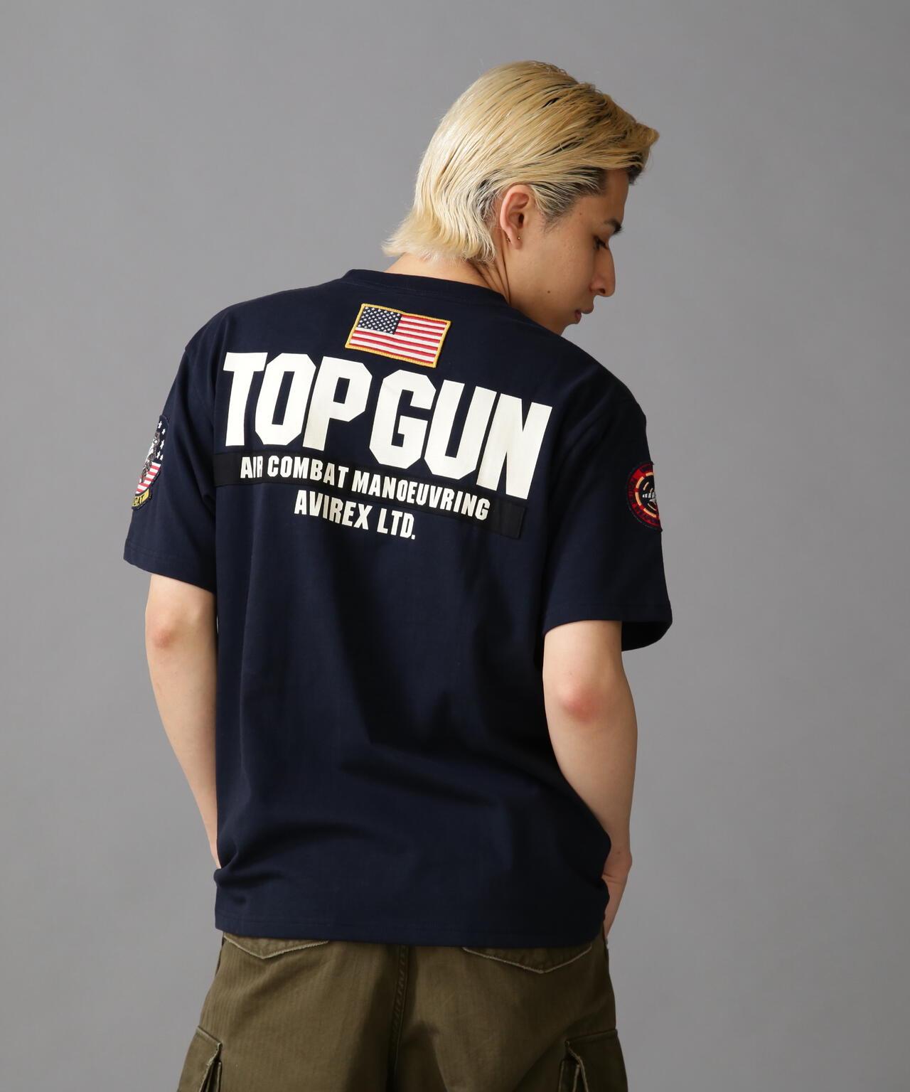 TOP GUN 貼片印花 T恤 / TOP GUN 貼片 & 印花 T恤