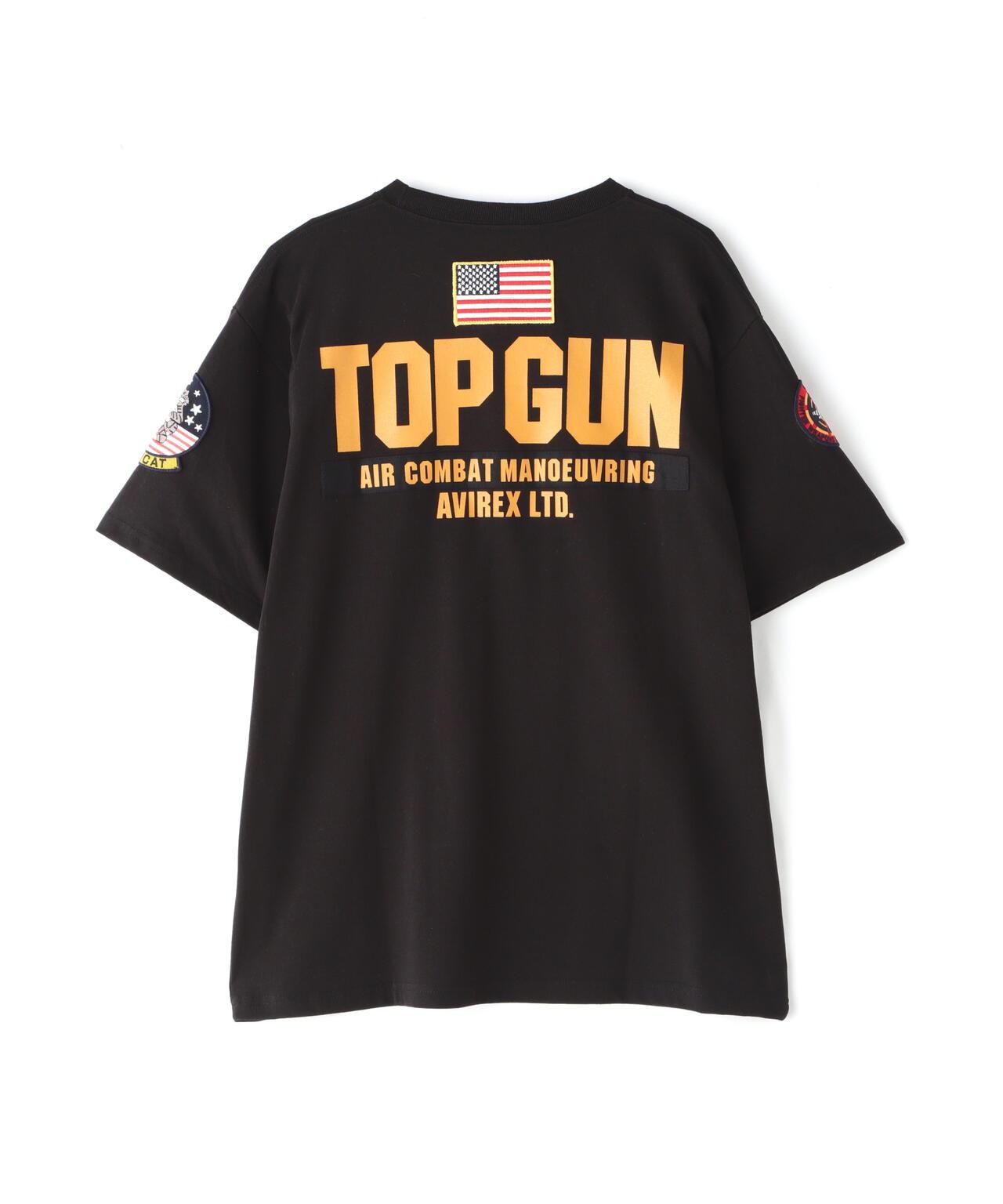 TOP GUN 貼片印花 T恤 / TOP GUN 貼片 & 印花 T恤
