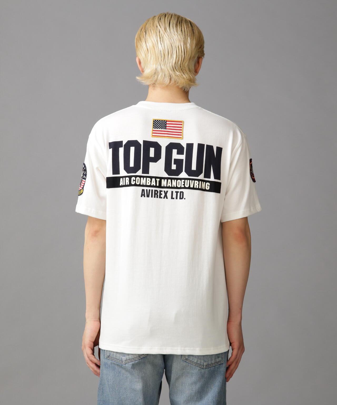 TOP GUN 貼片印花 T恤 / TOP GUN 貼片 & 印花 T恤
