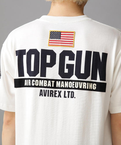 TOP GUN 貼片印花 T恤 / TOP GUN 貼片 & 印花 T恤