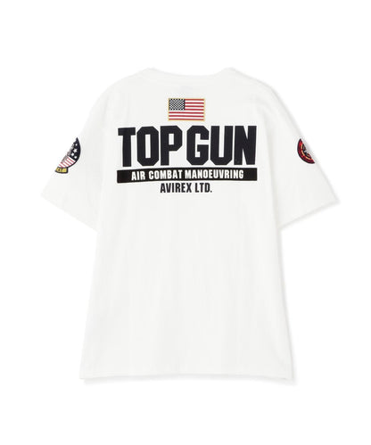 TOP GUN 貼片印花 T恤 / TOP GUN 貼片 & 印花 T恤