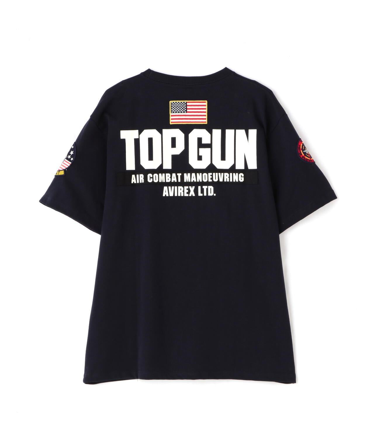 TOP GUN 貼片印花 T恤 / TOP GUN 貼片 & 印花 T恤