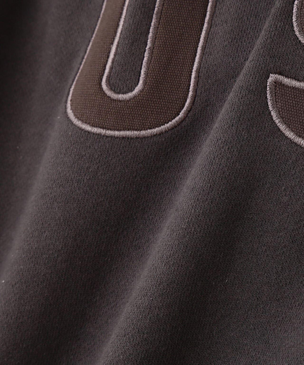 VARSITY LOGO ZIP SWEAT PARKA NYC / 高校隊標拉鍊衛衣連帽外套