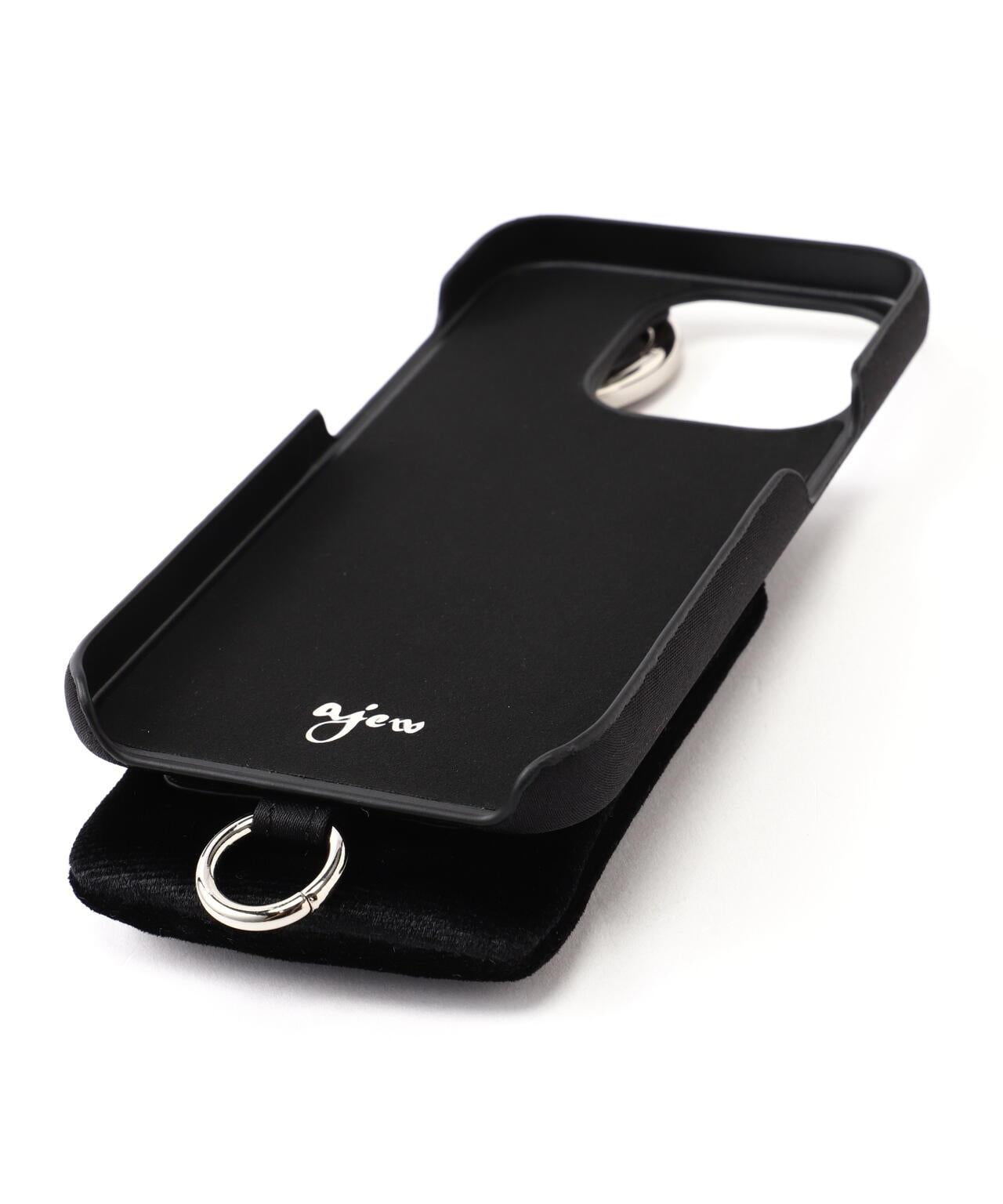 SATIN DRESS CASE SHOULDER iPhone14Pro