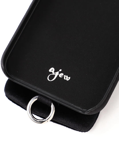 SATIN DRESS CASE SHOULDER iPhone14Pro