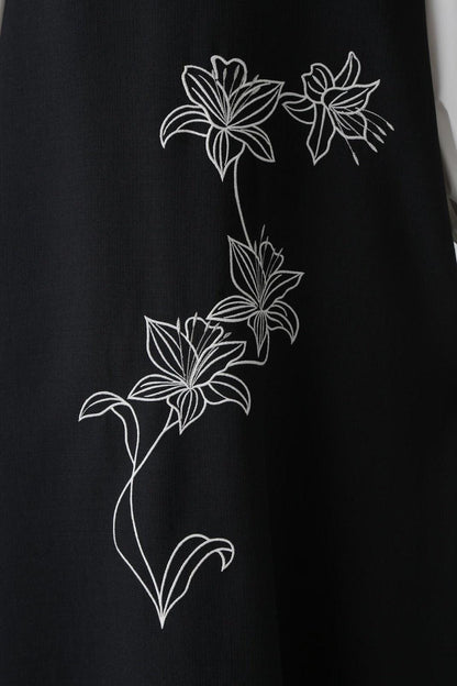 刺繡連衣裙