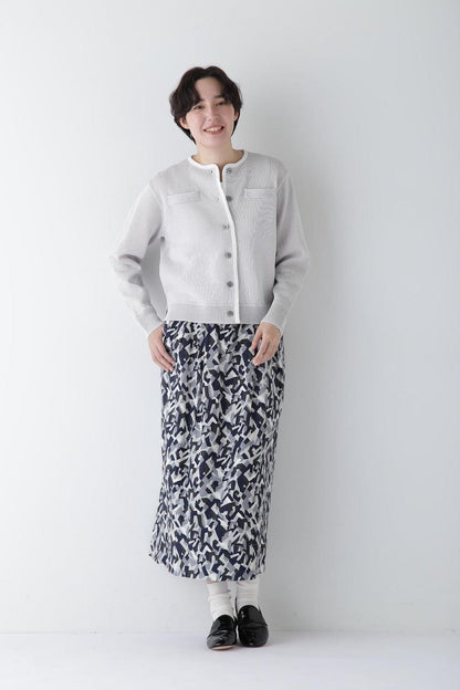 中厚格子開衫