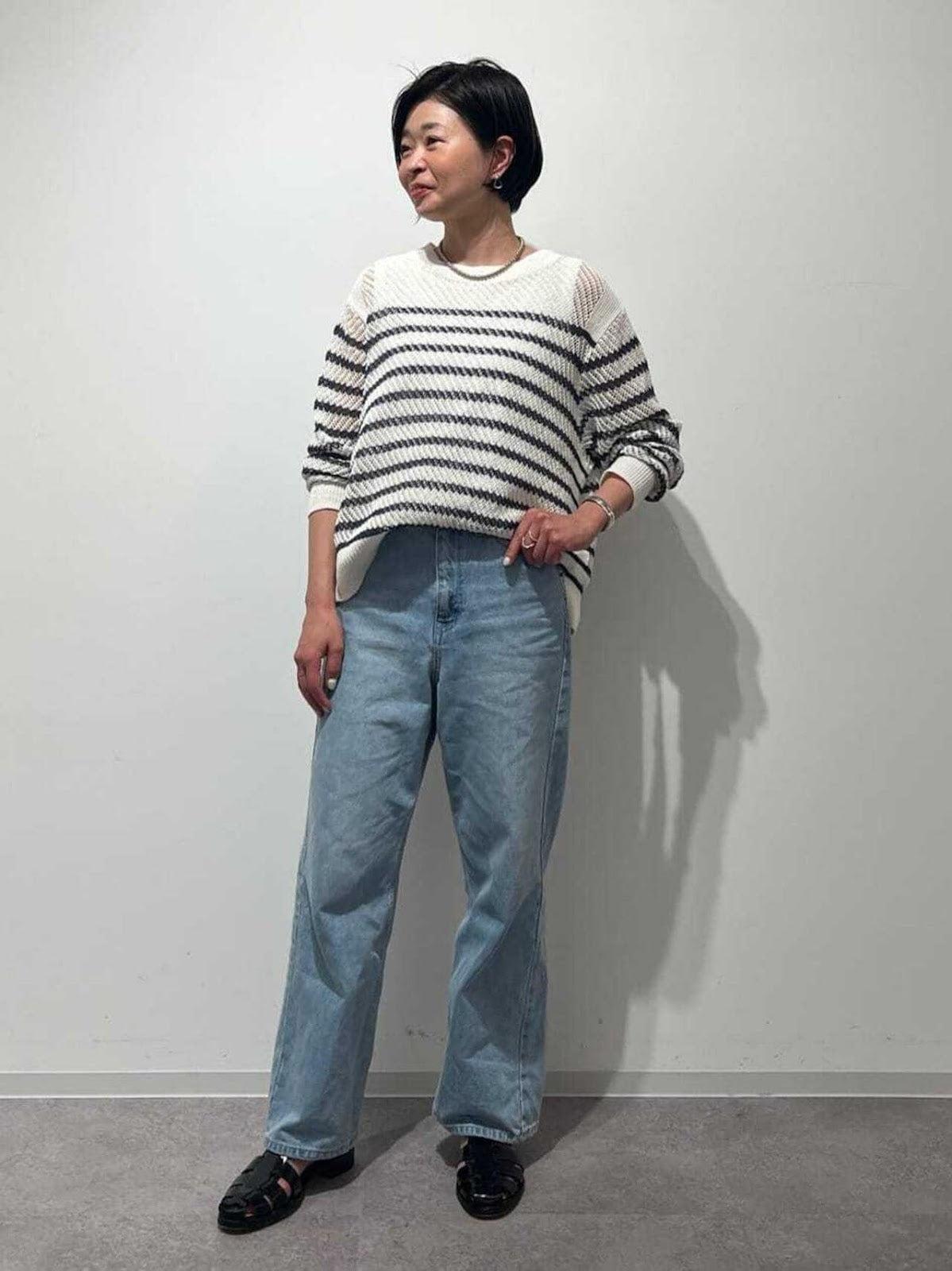 【尺碼】半寬牛仔褲