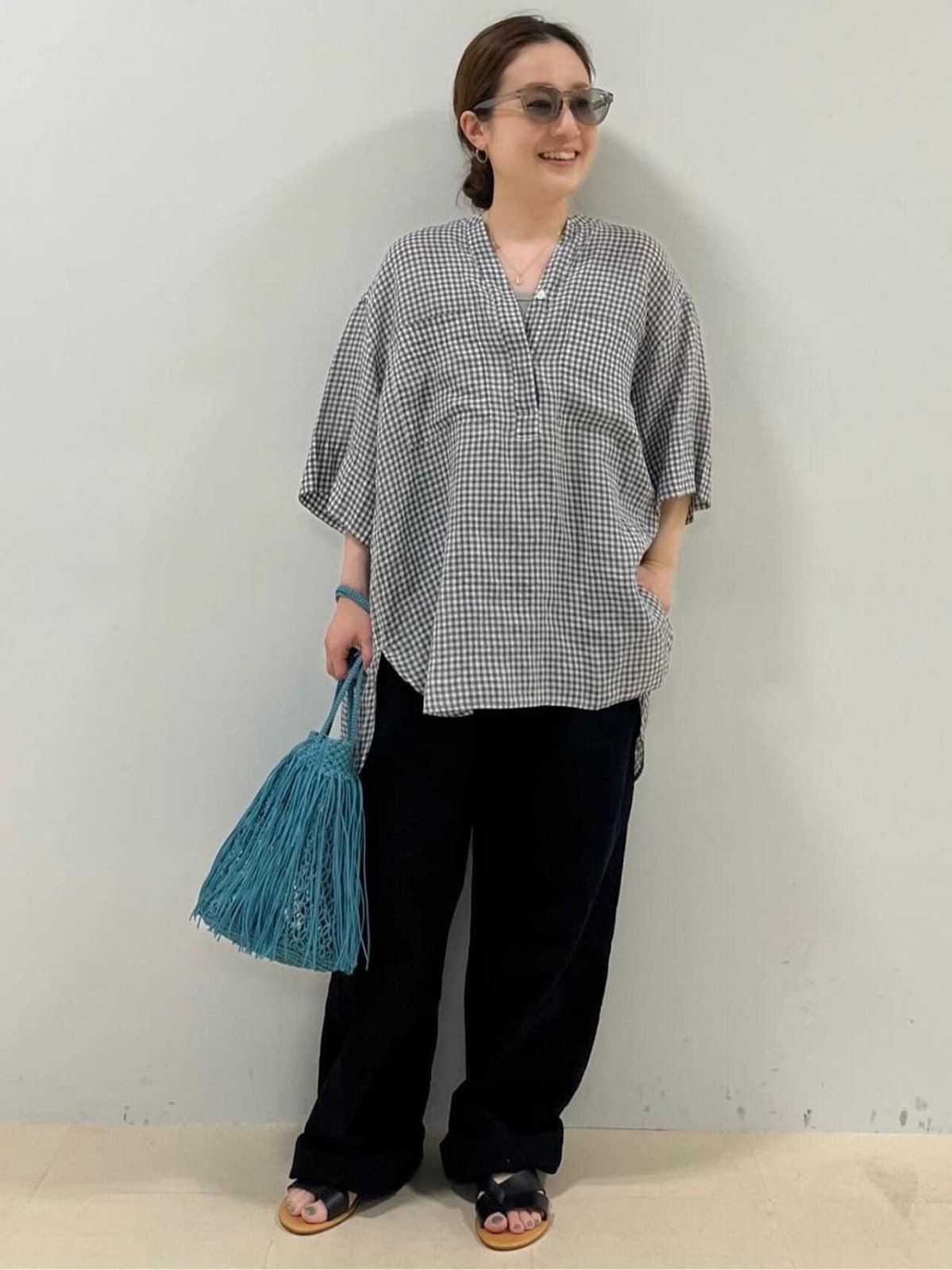 【網絡限定尺碼】【菊池亞希子×LEE】聯名繪畫褲