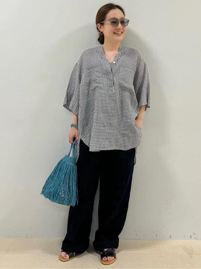 【網絡限定尺碼】【菊池亞希子×LEE】聯名繪畫褲