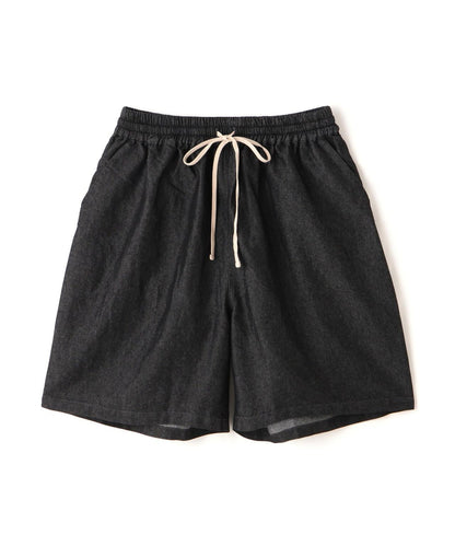 【&DEPOT限定】白色貓頭鷹牛仔短褲