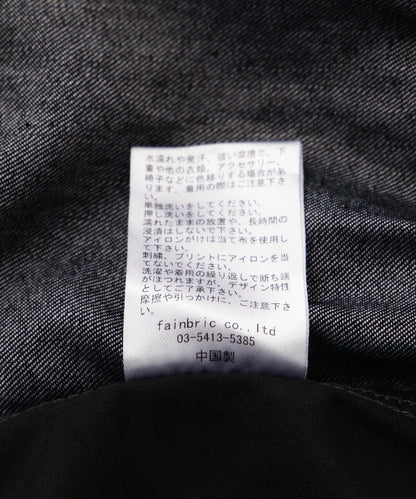 【&DEPOT限定】白色貓頭鷹牛仔短褲