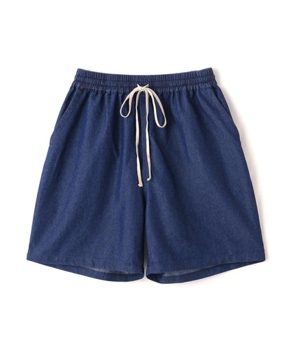 【&DEPOT限定】白色貓頭鷹牛仔短褲