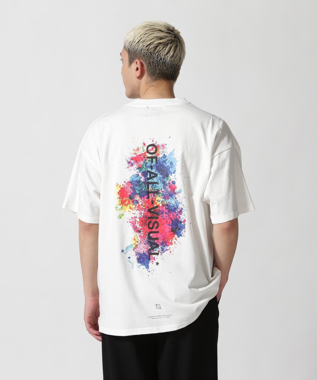 【&DEPOT限定】A4A/艾福艾/塗料短袖T恤