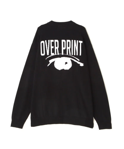 overprint/超印花/眼睛棉針織