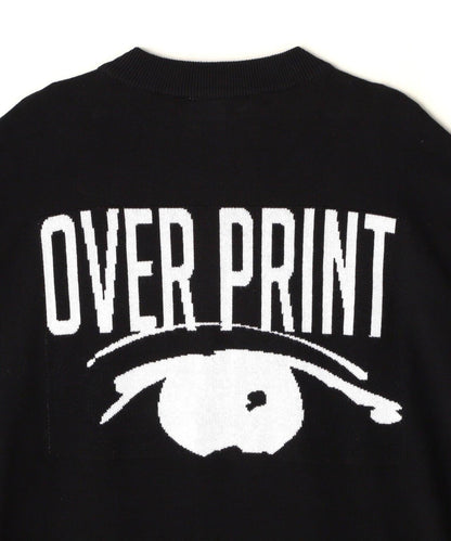 overprint/超印花/眼睛棉針織
