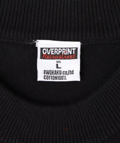 overprint/超印花/眼睛棉針織