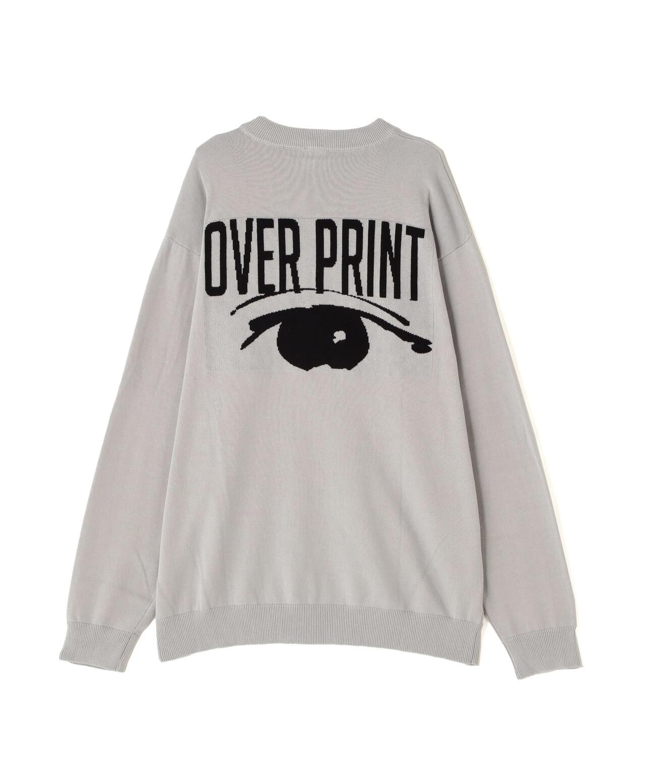 overprint/超印花/眼睛棉針織