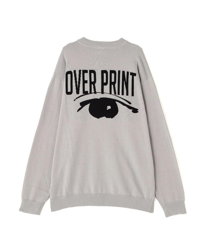 overprint/超印花/眼睛棉針織