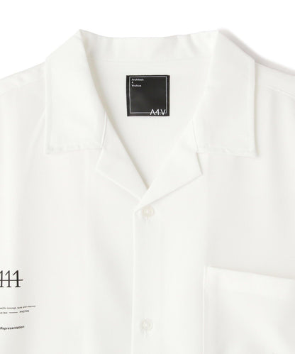 【&DEPOT限定】A4A/艾弗艾/塗料短袖襯衫