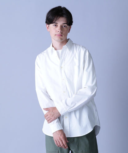 基礎款寬鬆長袖襯衫