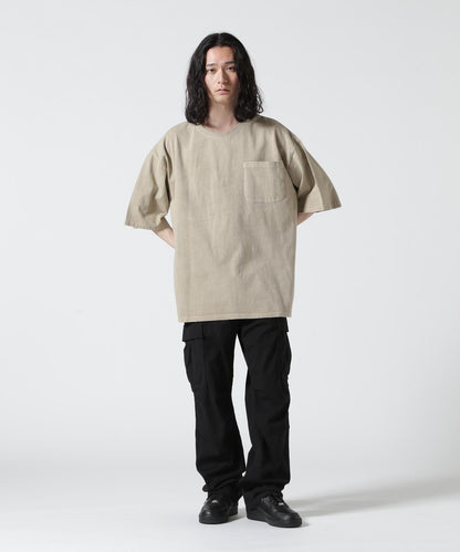 &DEPOT限定/感謝您/活性染虎紋短袖T恤