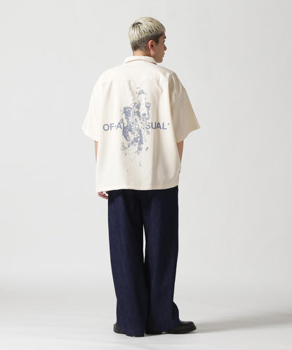 【&DEPOT限定】A4A/艾弗艾/塗料短袖襯衫
