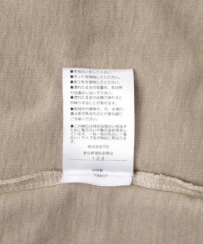 【&DEPOT限定】DankeSchon/感謝/活性染色口袋 短袖T恤