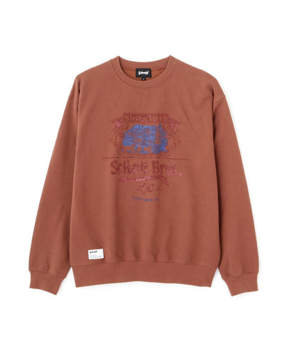 CREW SWEAT Schott FACTORY/圓領衛衣 肖特工廠