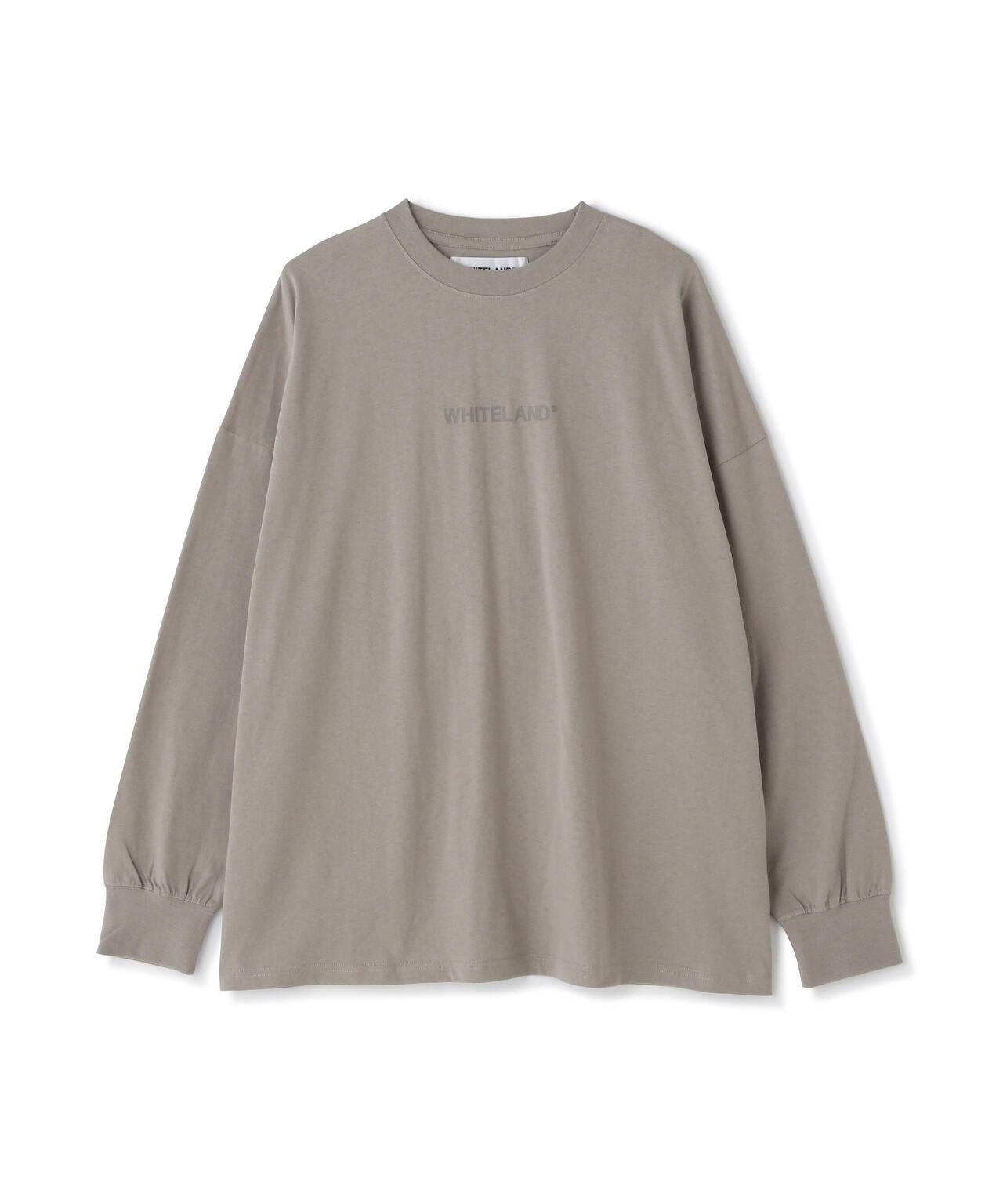 【&DEPOT限定】白色土地/LOGO圖案長袖T-shirt