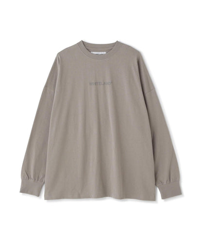 【&DEPOT限定】白色土地/LOGO圖案長袖T-shirt
