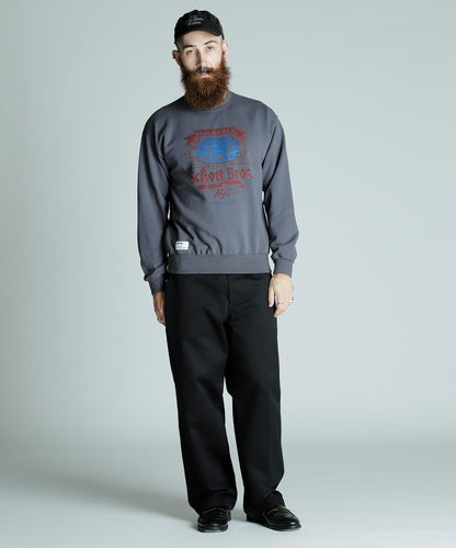 CREW SWEAT Schott FACTORY/圓領衛衣 肖特工廠