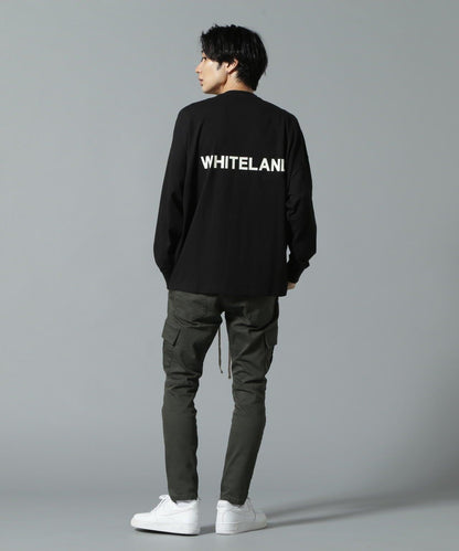 【&DEPOT限定】白色土地/LOGO圖案長袖T-shirt