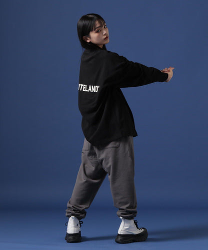 【&DEPOT限定】白色土地/LOGO圖案長袖T-shirt