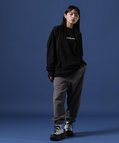 【&DEPOT限定】白色土地/LOGO圖案長袖T-shirt