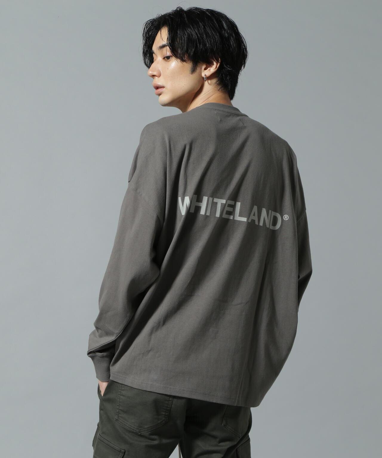 【&DEPOT限定】白色土地/LOGO圖案長袖T-shirt