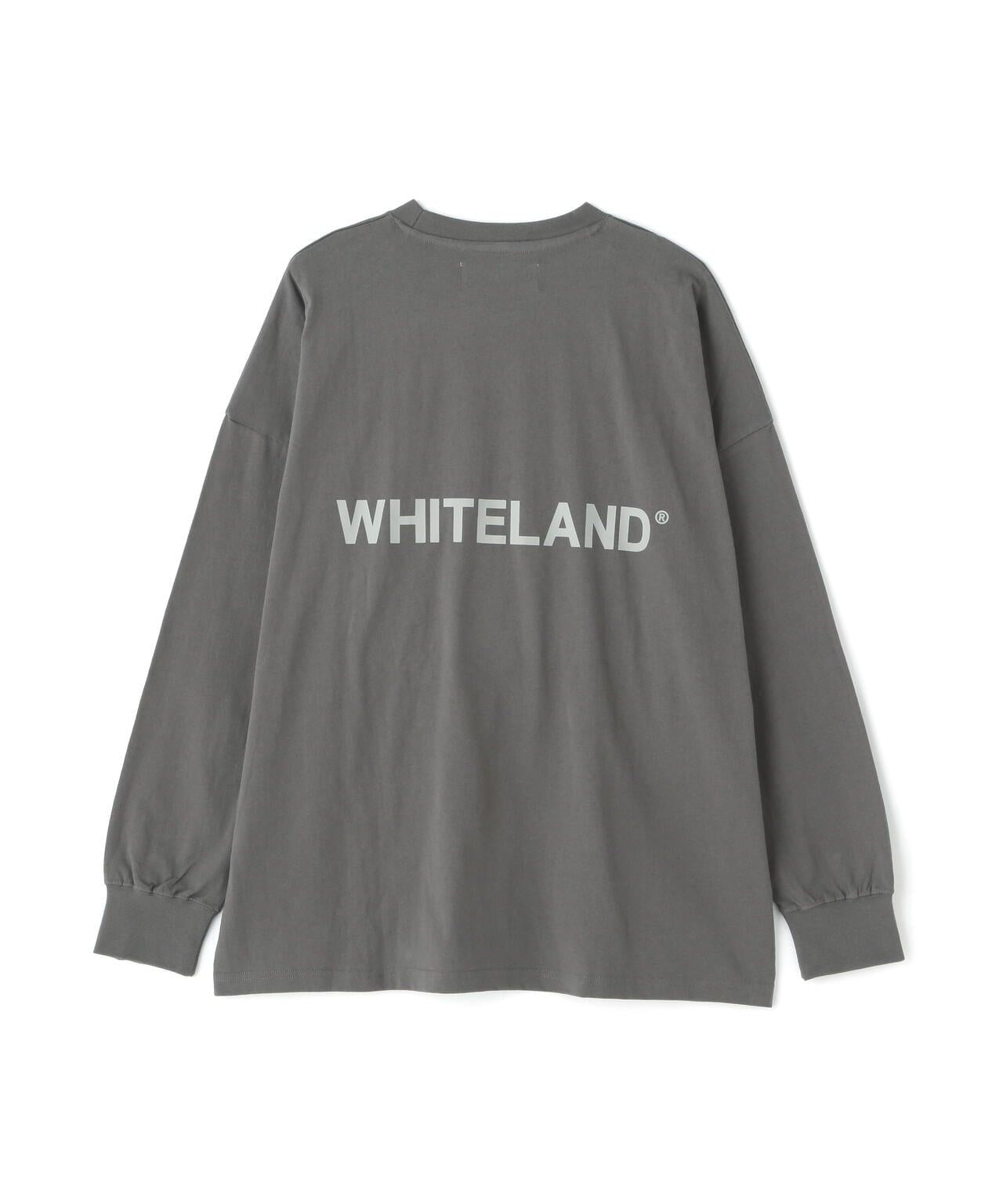 【&DEPOT限定】白色土地/LOGO圖案長袖T-shirt