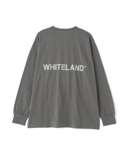 【&DEPOT限定】白色土地/LOGO圖案長袖T-shirt