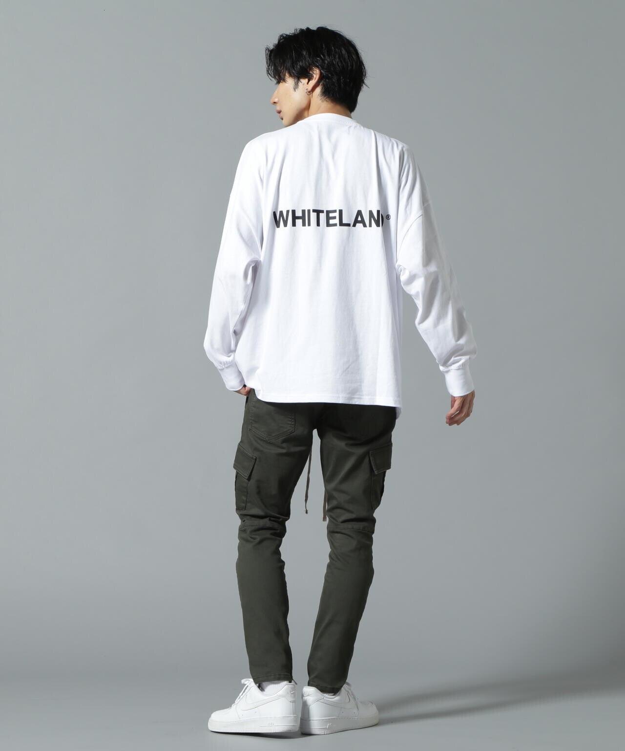 【&DEPOT限定】白色土地/LOGO圖案長袖T-shirt