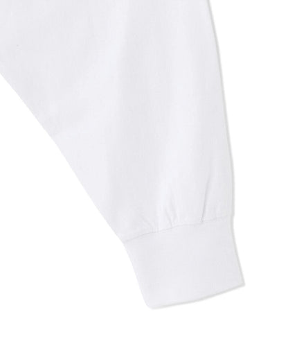 【&DEPOT限定】白色土地/LOGO圖案長袖T-shirt