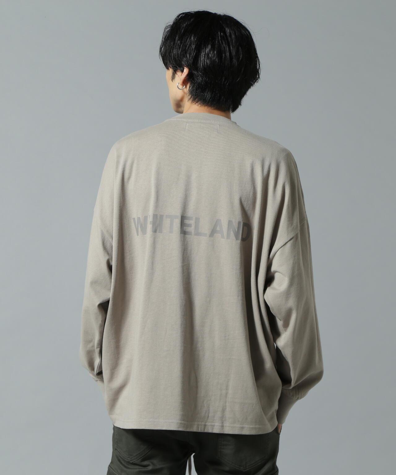 【&DEPOT限定】白色土地/LOGO圖案長袖T-shirt