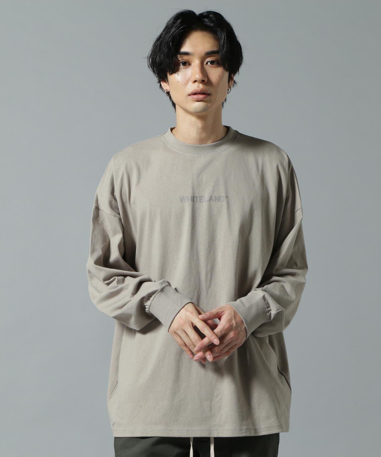 【&DEPOT限定】白色土地/LOGO圖案長袖T-shirt