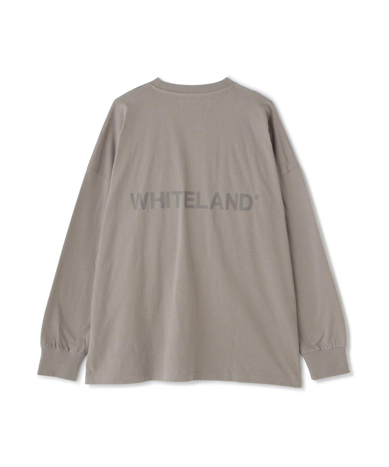 【&DEPOT限定】白色土地/LOGO圖案長袖T-shirt
