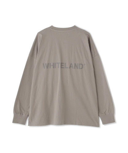 【&DEPOT限定】白色土地/LOGO圖案長袖T-shirt