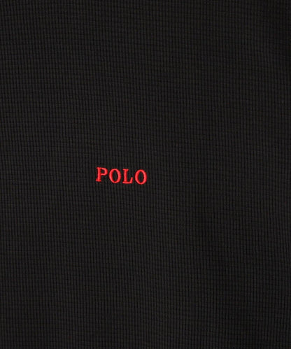 POLO RALPH LAUREN/拉爾夫·勞倫/瓦夫爾領圓領長袖T恤