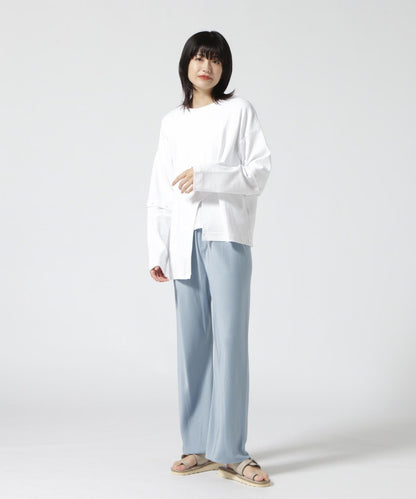 DROIT BELLO(ドロイトベロ) 斜紋寬鬆褲