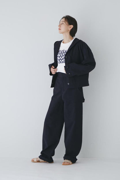 【網絡限定尺碼】【菊池亞希子×LEE】聯名繪畫褲