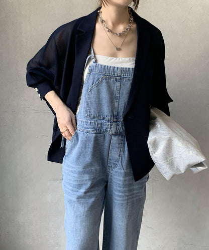【限定】中厚丹寧連體褲